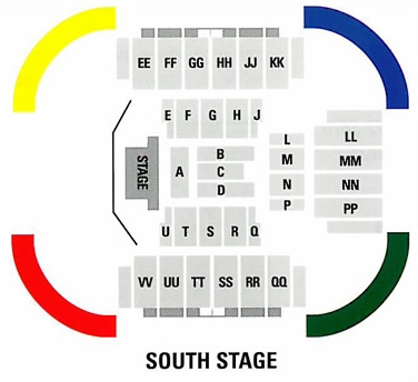 Convo south stage layout